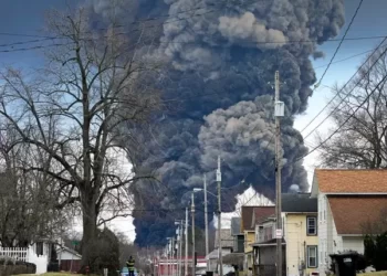 train cars derailed in ohio are 'controlled released' of toxic chemicals