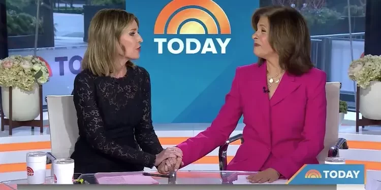 hoda kotb tearful return